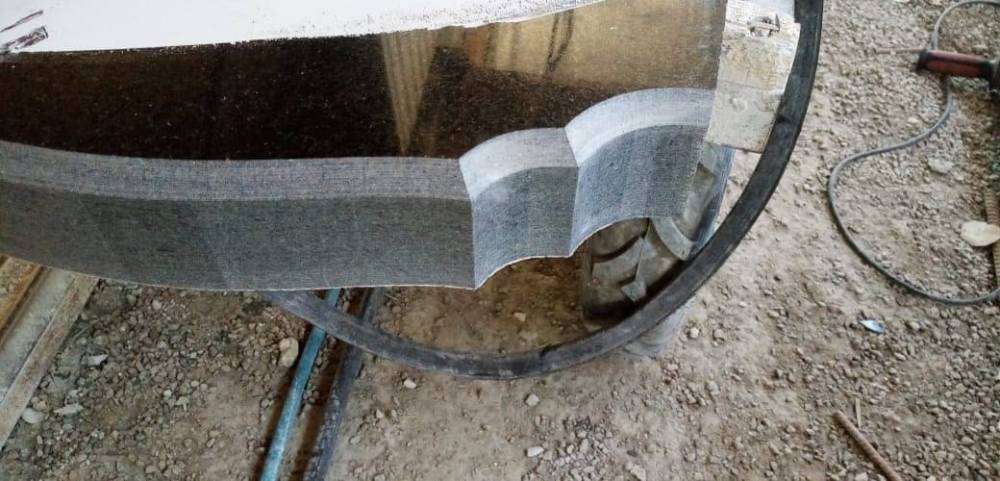 обработаный торец и снятая фаска.jpeg